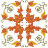 Fall Motifs Embroidery Designs