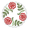 Roses Doilies Embroidery Designs