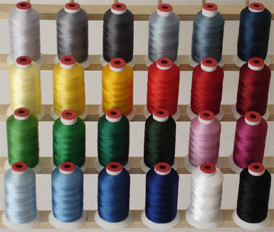 Polyester Embroidery Threads Kit 24 Winter Colors