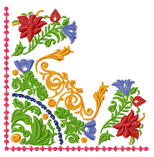 Sacred Wildflower Emboidery designs