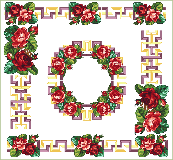 designs for borders. Wreath amp; Borders Set machine